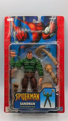 Figura de acción de colección Sandman Marvel Spider-Man Classics 2004 ToyBiz  Foto 1 de 4