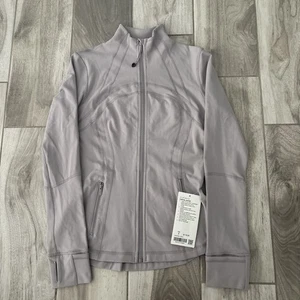 Chaqueta Lululemon Cromo Oscuro Luon Define Cremallera Completa Cuerpo Activo Adelgazante Talla 8 Nueva con Etiquetas - Imagen 1 de 11
