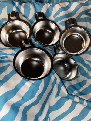 Stainless Steel Egg Poacher 5 Total Handle Slip  - Image 1 of 4