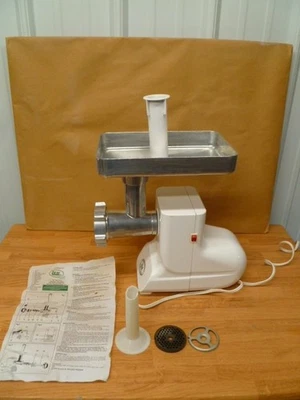 LEM Model EM-2 Meat Grinder with instructions and complete WORKS WELL SEE VIDEO - Image 1 of 4