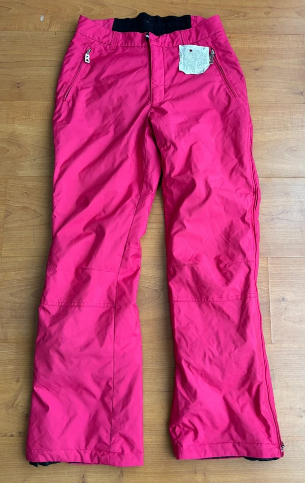 Bogner Insulated Ski Pants Waterproof Vintage Pink Womens L8 - Image 1 of 4