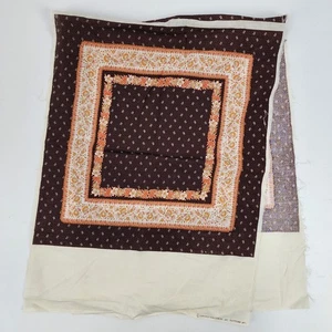 Vtg Springs Industries Pattern 2871 16" Square Pillow Front & Back Panel Fabric - Picture 1 of 9
