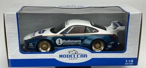 Model Car Group 1:18 Porsche Old and New 997 Rothmans #1 - MCG18327 NEW - Picture 1 of 8