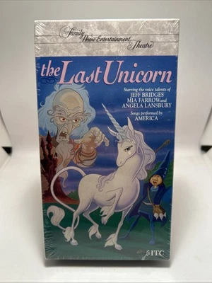 The Last Unicorn (VHS, 1994 Release) NEW FACTORY SEALED Watermarks! - Image 1 of 4