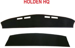 DARK GREY DASH MAT + REAR DECK COVER FIT HOLDEN HQ - Imagen 1 de 3