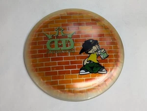 Dynamic Discs Trespass 174g DyeMax Old Run Distance Driver Graffiti - Picture 1 of 12