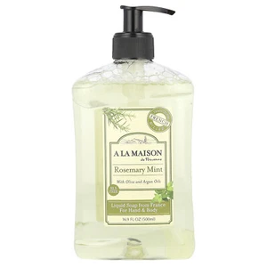 Liquid Soap For Hand & Body, Rosemary Mint, 16.9 fl oz (500 ml) - Picture 1 of 2