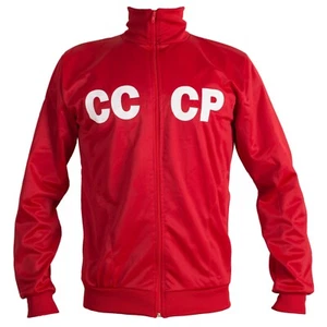 Soviet Union CCCP USSR 1970's Retro Football Jacket Kids Child Vintage Tracksuit - Picture 1 of 6