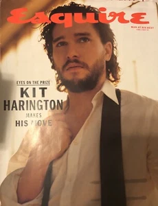 ESQUIRE Magazine (June July 2017) Kit Harington - Game Of Thrones - Imagen 1 de 1