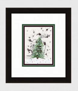 ORIGINAL Patrick Mcdowell Painting "The Fisrt Snow" Hand Signed FRAMED COA - Picture 1 of 3