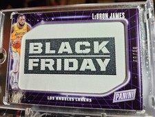 /50 LEBRON JAMES GALACTIC WINDOW PANINI BLACK FRIDAY FATHER'S DAY PATCH NON-AUTO