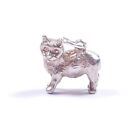 Vintage Charm Max Cat No Tail 925 Sterling Silver Solid Small 2.8g