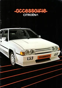 Citroen Accessories 1984-1985 UK Market Sales Brochure 2CV LNA Visa GSA BX CX - Picture 1 of 2