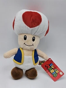 Super Mario Plush Toad Children Kids Soft Toy Stuffed Plushie 11 Inches - Picture 1 of 9