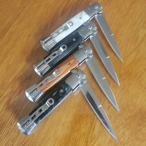 Camping Tool Tactical Hunting Knife Folding Blade Pocket Knife Italian Style - Picture 1 of 11