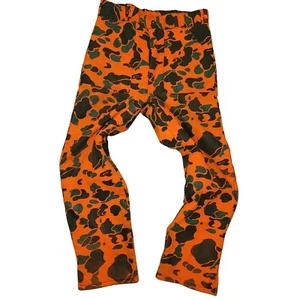 Vintage 90s American Field Orange Duck Camo Insulated Cargo Pants, Men's Gr. 32 - Bild 1 von 11