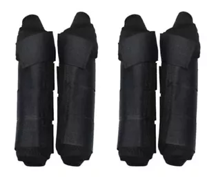 Pferdemedizin Bürstenstiefel Beinwickel Schutz 4er Set Sport Full Pferd/Cob - Bild 1 von 6