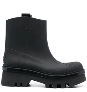 CHLOE BLACK RAINA ANKLE RAIN BOOTS WOMEN SHOES CHC23A904FP001 Chloé - Picture 1 of 5
