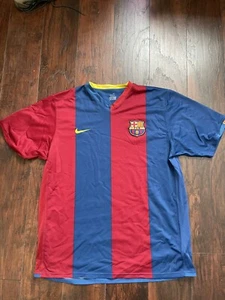 Vintage Nike Sphere Dry FC Barcelona Heim Fußball Trikot Kit Herren XL X-Large selten - Bild 1 von 12