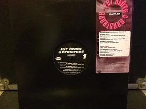 Fat Beats & Brastraps Sampler 12” Various Artists * VG++ Rare Promo - Picture 1 of 7