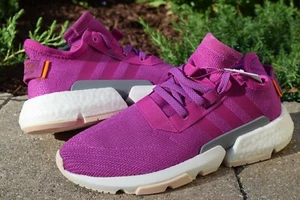NWOB Womens Adidas POD S3.1 Sneakers Vivid Pink Purple Trainers CG6182 sz 7-10 - Picture 1 of 7
