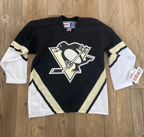 Youth Pittsburgh Penguins CCM Hockey Jersey - Size L/XL Lemieux #66 Cover