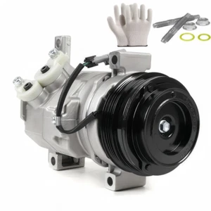 AC Compressor For Cadillac Escalade Chevy Tahoe Suburban GMC Yukon With Rear AC - Picture 1 of 5