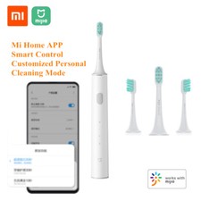 Xiaomi Mijia Sonic Electric Toothbrush T500 T300 Waterproof Rechargeable Heads