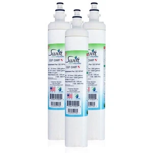 Filtro de agua para refrigerador compatible con SGF-GWF RX con GE GWF, RPWF, WSG-4 - Paquete de 3 - Imagen 1 de 7