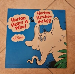 Dr. Seuss  Horton Hears A Who! & Hatches The Egg  1976 Random House Childrens Lp - Picture 1 of 5