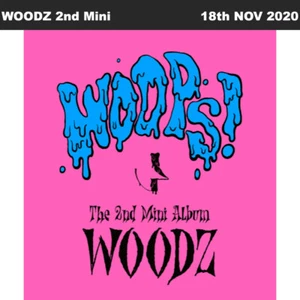 ¡WOODZ WOOPS! 2do mini álbum CD + libro de fotos + tarjeta + etc + número de seguimiento - Imagen 1 de 4