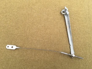 65-68 MUSTANG CLAMP ON KICK DOWN LEVER & CABLE 6 CYL 170 200 AUTOMATIC C4 - Picture 1 of 7