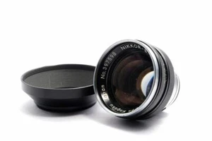 [APP N MINT] Nikon NIKKOR-S 50mm 5cm f/1.4 Black MF Lens S Mount JAPAN #220240 - Picture 1 of 12