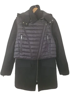 ladies black wool coat size 16 - Picture 1 of 19