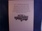 1967 Ford van/truck/Bronco factory cost/dealer window sticker pricing + options
