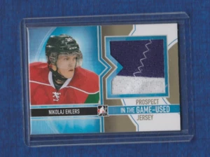 2013-14 ITG Game-Used Jersey GOLD # PJ-07 Nikolaj Ehlers - Bild 1 von 2
