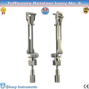 Tofflemire Retainer No. 8N IVORY Matrix Band Restorative Molding Dentistry Clip - Picture 1 of 7