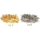 Gold & White Plated Chain Connector Bails Finding Necklace Connector Kit 300 Pcs
