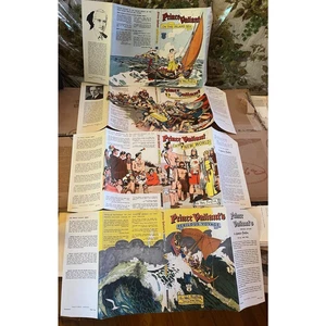 4 Vintage Hastings House PRINCE VALIANT Book Jackets ONLY replacements - Picture 1 of 5