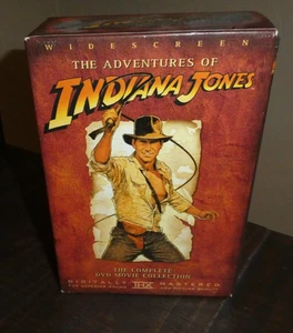 The Adventures Of Indiana Jones Complete DVD Movie Collection 4-Disc Box Set - Bild 1 von 3