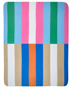 IKEA KLIBBKORSORT Throw, Multicolour, 120x160 cm, 47" x 63" , Brand NEW - Picture 1 of 4