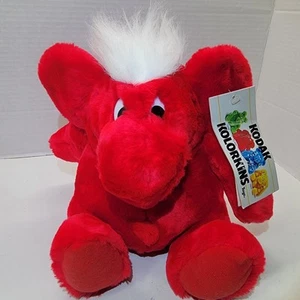 Vintage 1989 Kodak Kolorkins Toys "Flash" Red Stuffed Plush New With Tags - Picture 1 of 10