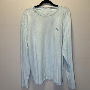 Herren Tommy Bahama 25th Anniversary Island Life Iced Aqua T-Shirt weiß XL - Bild 1 von 12