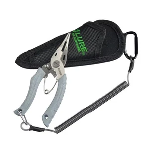 MULTIFUNKTIONSZANGE SPLIT RING KÜNSTLICHE SCHERE ANGELN RINGE HAKEN SPINNING JIG - Bild 1 von 6