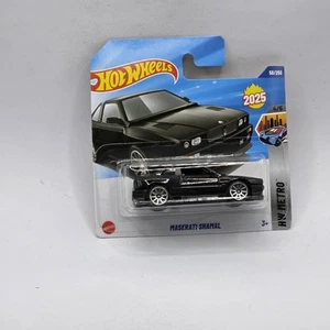 Hot Wheels 2025 Case J MASERATI SHAMAL Black -SHORT CARD - Picture 1 of 2
