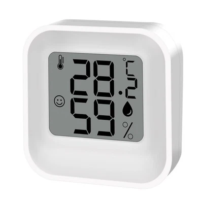 Indoor Hygrometer with LCD Display Accurate Temperature & Humidity Detection - Image 1 of 4