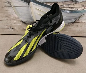 Scarpe da calcio Adidas da uomo 13 X CRAZYFAST Injection.1 indoor nere IG6272 - Foto 1 di 6