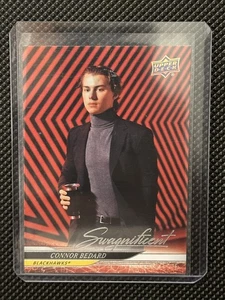 2024-25 Upper Deck Series 1 CONNOR BEDARD Swagnificent SSP #42 Blackhawks SP - Picture 1 of 2