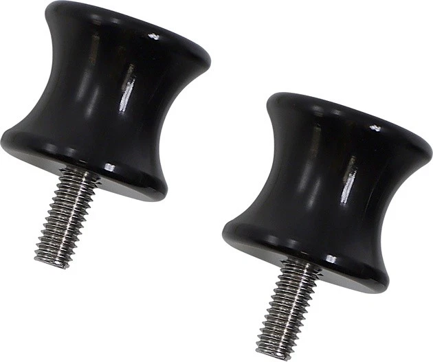 Carretes basculantes Vortex 6 mm negros #SP601K para Yamaha YZF-R6/YZF-R1/YZF-R6S Foto 1 de 1