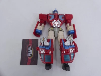 Takara Transformers Optimus Prime Fire Convoy Robot Action Figure INCOMPLETE - Image 1 of 4